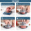 Non Stick Burger Press Round Burger Smasher, Hamburger Patty Maker for BBQ 6