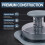Non Stick Burger Press Round Burger Smasher, Hamburger Patty Maker for BBQ 7