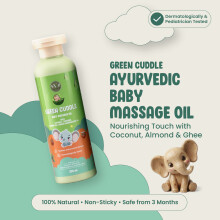 Vanan Green Cuddle Baby Massageolie