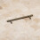 (160mm Handle) Antique Brushed Dark Brass Slimline T-Bar Cabinet Handle 5
