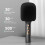 Portable Cute Karaoke Microphone Black 16
