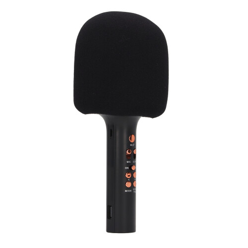 Portable Cute Karaoke Microphone Black 1