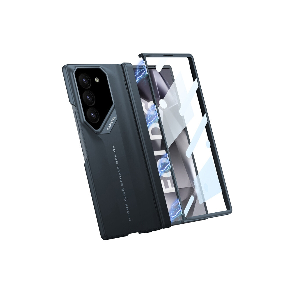Gkk Integrated Magnetic Folding Supercar Phone Case Compatible Gift Samsung Galaxy Z Fold6 (Green):For Samsung Galaxy Z Fold6 Green 3091515280008