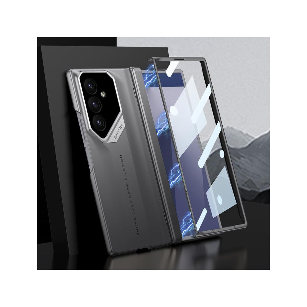 Compatible Gift Samsung Galaxy Z Fold7 5G Gkk Integrated Folding Supercar Phone Case(Grey):For Samsung Galaxy Z Fold7 5G Grey 8083426246322