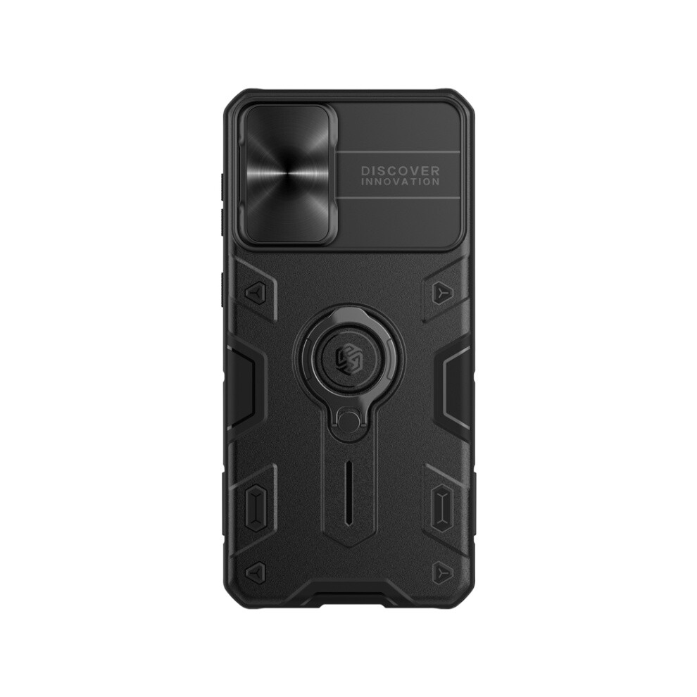 Compatible Gift Samsung Galaxy S21+ 5G Nillkin Shockproof Camshield Armor Protective Case With Invisible Ring Holder(Black):For Samsung Galaxy S21+ 5 Black 3386850278477