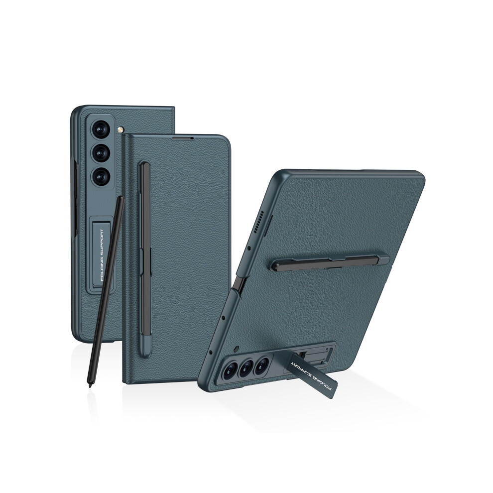 Gkk Flip Case Compatible Gift Samsung Galaxy Z Fold5 With Pen Slot (Empty Mountain ):For Samsung Galaxy Z Fold5 Green 7056706125694