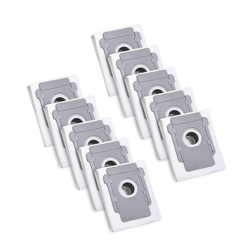 10 Vacuum Cleaner Bags For Irobot Roomba I7 I7+ I3 I3+ I4 I4+ I6 I6+ J7 J7+ I8 I8+S9 S9+ E5 E6 E7 Clean Base, Accessory Replacemen913 6900003263119