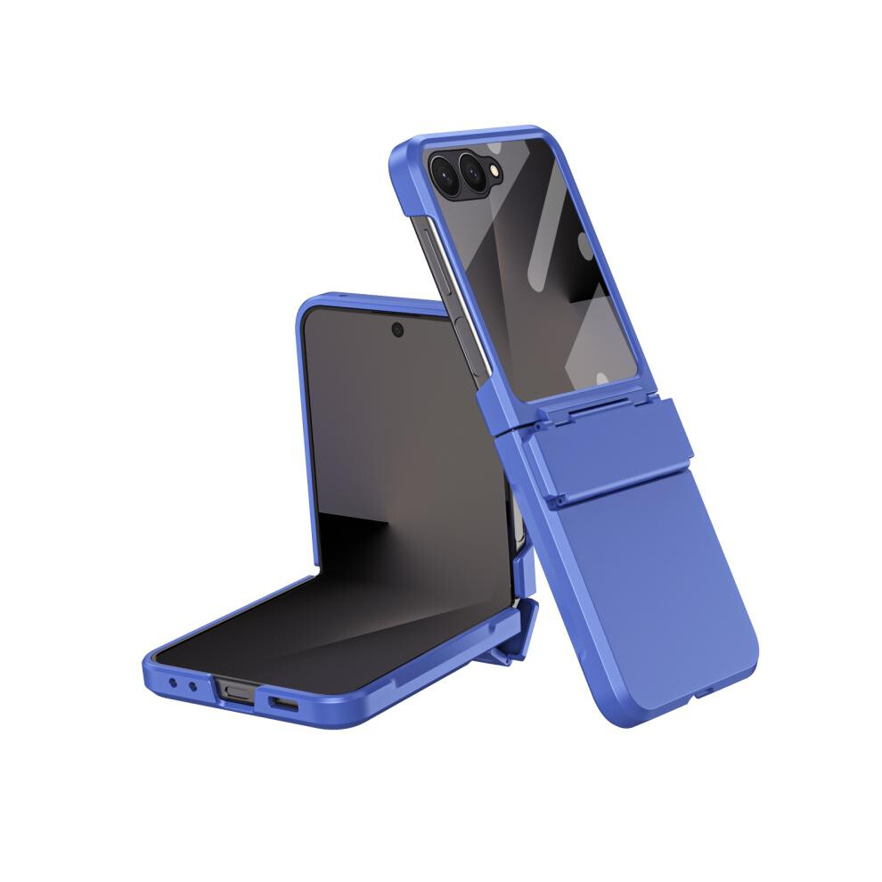Samsung Galaxy Z Flip7 5G Diamond-Strength Case With Integrated Hinge Compatible Gift Drop Protection (Blue):For Samsung Galaxy Z Flip7 5G Blue 4553314203729