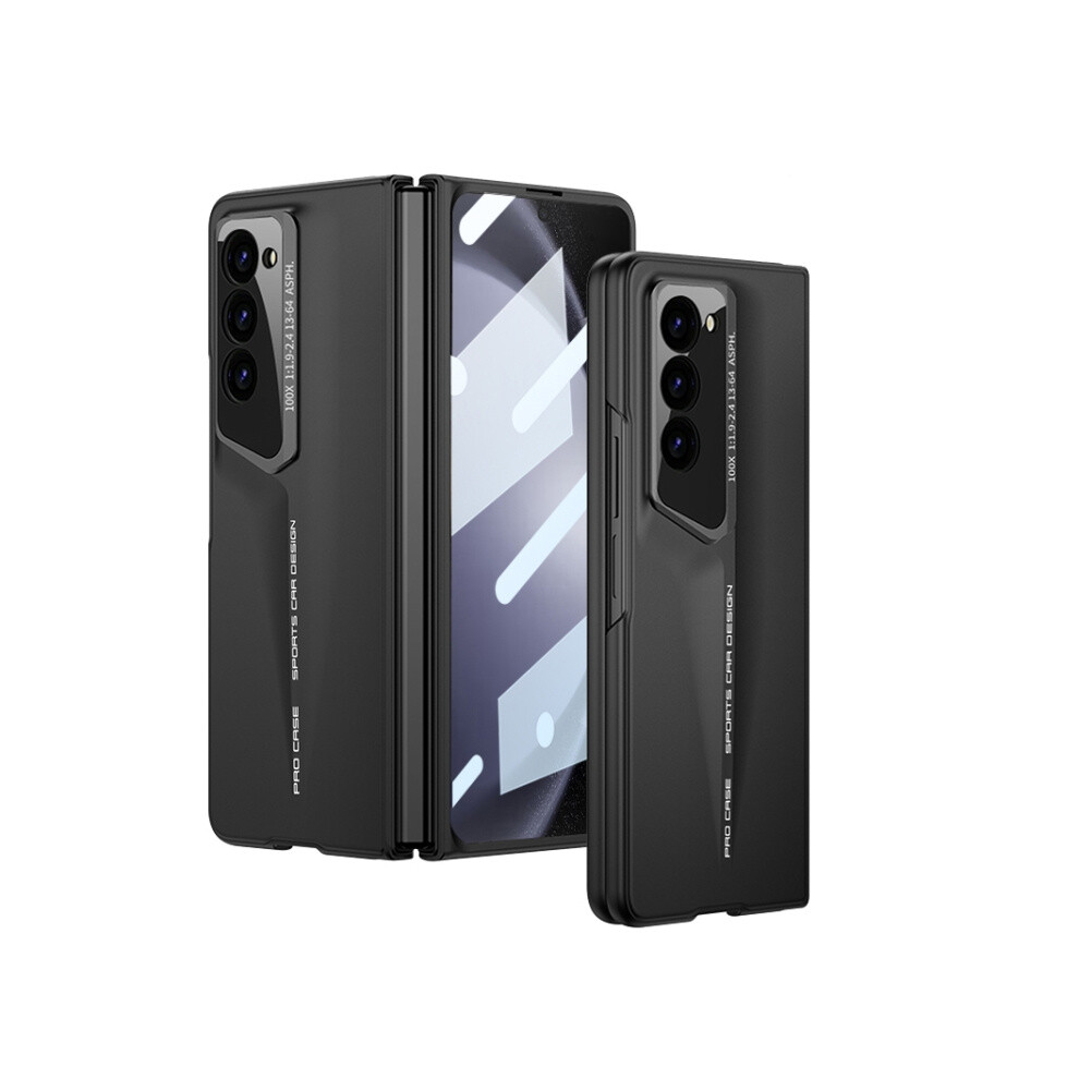Gkk Ultra-Thin Full-Coverage Phone Case Compatible Gift Samsung Galaxy Z Fold5 5G (Black):For Samsung Galaxy Z Fold5 5G Black 8273334366865