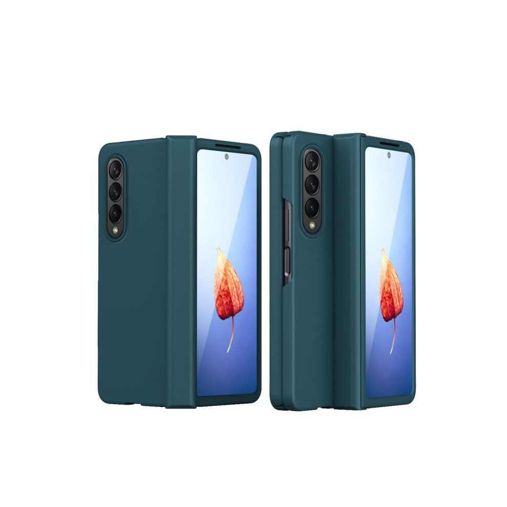 Full-Coverage Hinge Phone Case Compatible Gift Samsung Galaxy Z Fold4 ( Mountain Gray): Green 3225532135762
