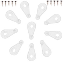 20 Pcs Screen Door Repair Kit Corner Cabinet Hinge Fixing Screws