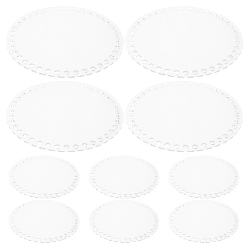 10Pièces Base De Couture Transparente En Pour Sacs DIY