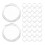 200Pcs Clear Acrylic Coin Storage Box Coin Protector Case for Display 1