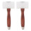 2Pcs Brown Nylon Mallet with Wooden Handle for Precise Carving 1