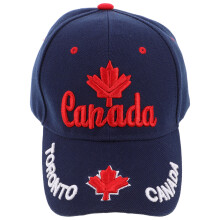Mens Baseball Hats Canada Flag Sun Cap For Casual Wear 1set