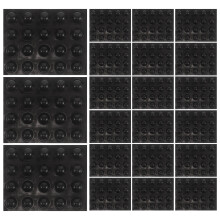 100St Braille Dot Stickers Siliconen Zelfklevend Voor Blinde