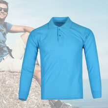 Langarm-Pullover Shirt L Blau 70 cm / 27,6 Zoll