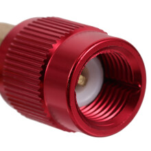 2Pcs Leakfree Brass Ac Coupler, R410 Right Angle Service Port Adapter