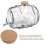 2Pièces Bouchons En Bois Beige Pour Bouteilles, Conservation Optimale 5