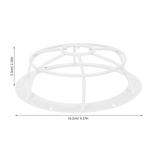 White Protective Cage Cover -Tamper Home 1