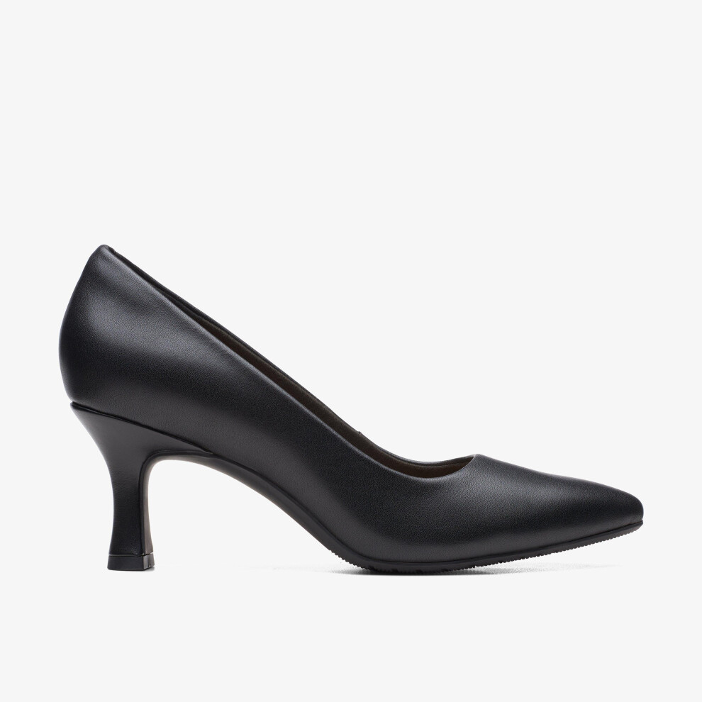 Clarks (Fit Type[Shoes], Shoe Size) Kataleyna Gem Leather Black