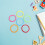 18Pcs Resin Kids Bangle Bracelets Assorted Colors for Play and Parties 8