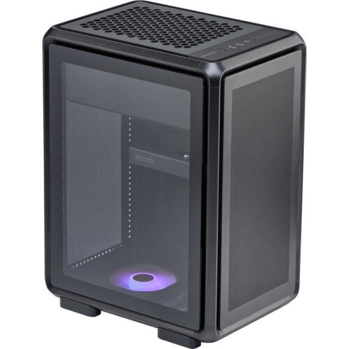 Gaming PC Behuizing - COOLER MASTER - MF400M-KHNN-S00 - MasterFrame 400 Mesh Zwart - Micro-ATX en Mini-ITX 1