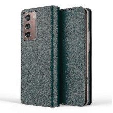 Hmwy-samsung Z Fold2 Flip Split Two-in-one Multi-function Phone Case(green)