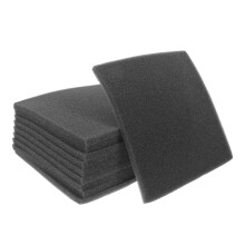 10Pièces Boîte Silence Éponge Noire Isolation Vibrations Maison