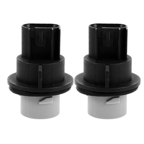 2Pièces Socket Feu Clignotant Plastique Alliage Pour