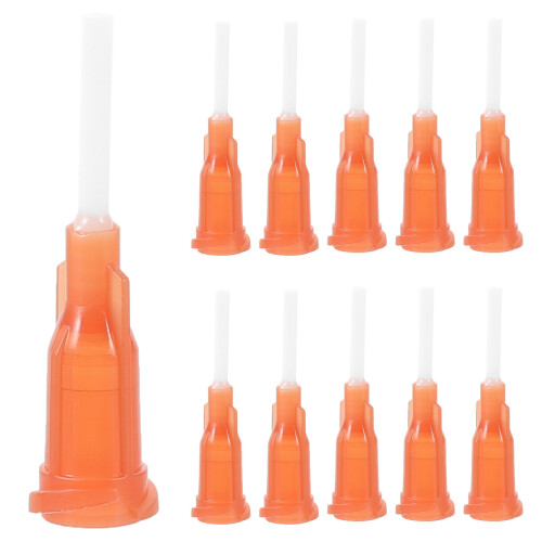 50 Pcs Tip For Dispenser Liquid Dispenser Needle 3x0.6cm