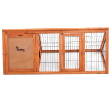 Actiaspet 46in Wooden Guinea Pig Hutch with Run