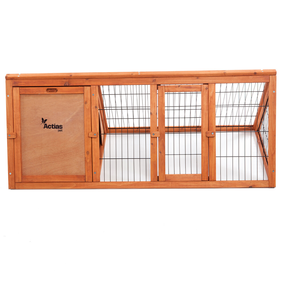 Actiaspet 46In Wooden Guinea Pig Hutch With Run