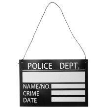 Kartonnen Naamplaat Gevangenis Props Voor Halloween Fotobooth