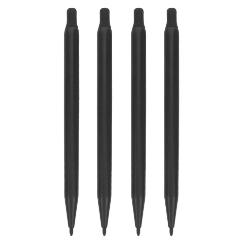 4Pièces Tactiles Infrared Noir, Stylet ABS Pour Usage Éducatif