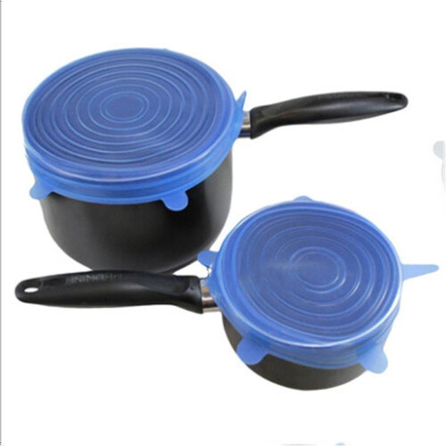 6pcs Universal Silicone Food Wrap Lid-bowl 2