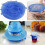 6pcs Universal Silicone Food Wrap Lid-bowl 4