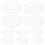 10Pcs Clear Acrylic Weaving Base Board for DIY Handbag Shape Support 1