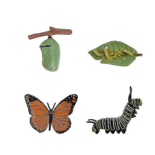 Mini Statue Model Butterfly Animal, Biological Toy Statue Set
