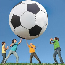 100cm Beach Ball Inflatable Giant Football Soccer Children Kid Outdoor Play Games Balloon Giant Volleyball Pvc Pool & Accessorie