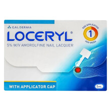 Loceryl 5% Nail Lacquer 5ml Antifungal Nail Treatment for Damaged, Discolored & Fungal Infected Nails