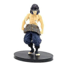 Anime 17cm Devil Killer Yaiba Character: Hashibira Inosuke Action Doll Pvc Model Toy