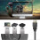 3-port Hdmi Switch Intelligent 3x1 Automatic Switch Selector 3