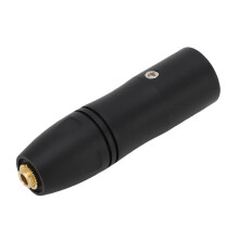 3,5-mm-Female auf 3 XLR Adapter, Metallgehäuse
