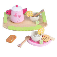 Drink Afternoon Tea Set Kitchen Tableware Educational Toys Play Afternoon Tea Set 10 Pieces