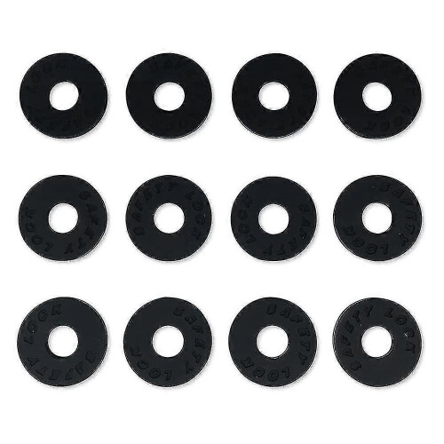 12pcs Guitar Strap Lock Guitar Strap Block Guitar Protector 1