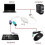 Usb Cable Adapter for Ps2, Keyboard And Mouse with Ps/2 Interface, Built-in Usb Controller And Ps2 Port with Kvm Switch 4