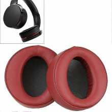 Case Cover 1 Pair Sponge Headphone Protective Case for Sony Mdr-xb950bt / Mdr-xb950b1(red)