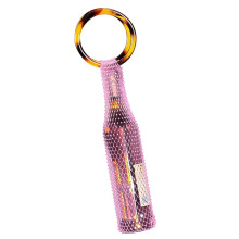 Tradition Interlaced Specters Bag Crystal-Taro purple