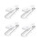 4Pcs Egg Holder for Refrigerator, Rolling Egg Storage Container Egg Rack Space-Saving Egg Dispenser for Fridge Home 1